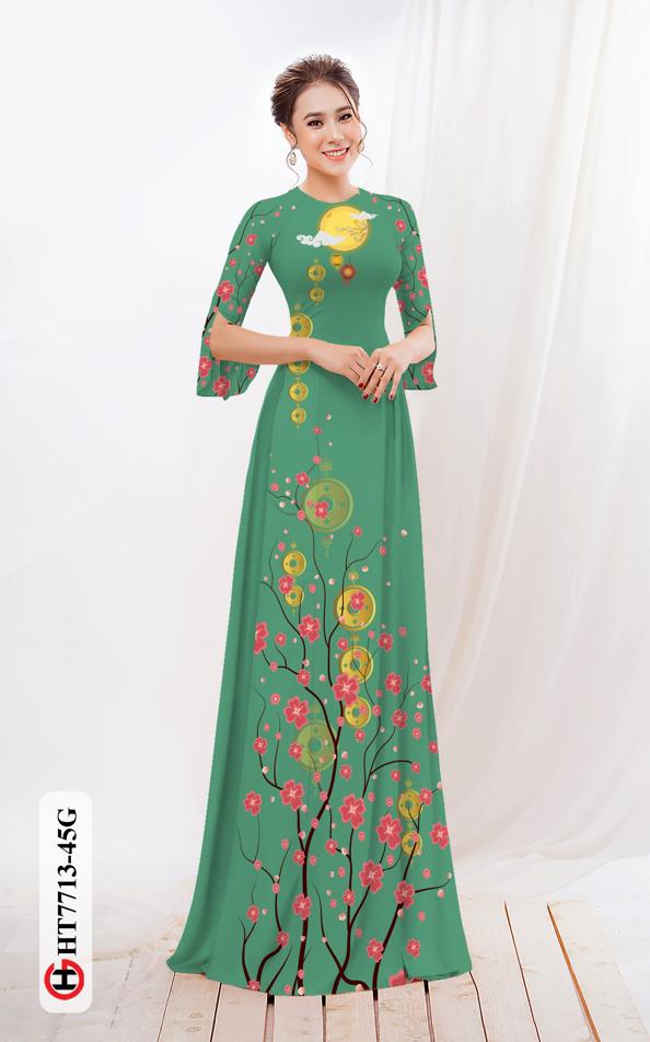 vai ao dai hoa dao mac tet (10)